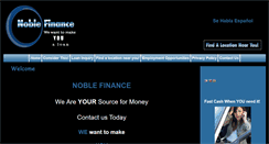 Desktop Screenshot of noblefinance.net